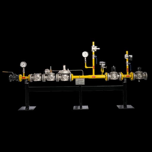 Gas Valve Train Assembly